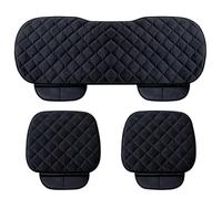 MUGONGWEI Cojín de Asiento de Coche -para Opel Olympia Ascona Calibra Vectra Zafira Funda Antideslizante para Asiento Delantero,Transpirable y Suave,Accesorios para el Interior del,Black