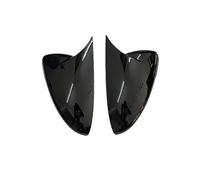 MUGONGWEI retrovisor Coche,para KIA Ceed Xceed 2019-2023 Carcasa del Espejo retrovisor del automóvil,Cubierta Repuesto Espejo retrovisor,Carcasa del Espejo retrovisor,Bright Black