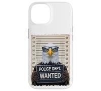 Mugshot Style Art Águila Calva Gafas De Sol Águilas Calvas Carcasa para iPhone 14