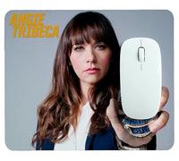 MUGSVILLE Angie Tribeca Rashida Jones Hayes MacArthur Alfombrilla para Ordenador - 19x23cm