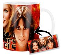 MUGSVILLE Charlie's Angels Jaclyn Smith Farrah Fawcett Kate Jackson Taza Ceramica Mug