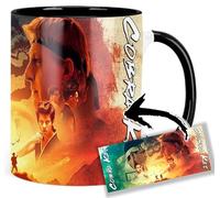 MUGSVILLE Cobra Kai Ralph Macchio William Zabka Taza Interior y Asa Negra Ceramica Mug