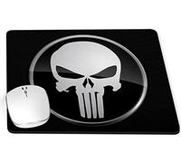 MUGSVILLE El Mousepad Castigador Zona De Guerra Punisher Alfombrilla War PC Zone