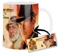 MUGSVILLE Indiana Jones And The Last Crusade Harrison Ford Sean Connery A Taza Ceramica Mug