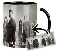MUGSVILLE The Originals The Vampire Diaries Joseph Morgan Daniel Gillies Claire Holt A Taza Interior y Asa Negra Ceramica Mug