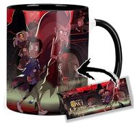 MUGSVILLE The Owl House Taza Interior y Asa Negra Ceramica Mug