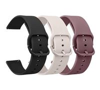 Mugust 3Piezas Correa para Xiaomi Mi Watch/Xiaomi Watch S1/Xiaomi Watch S1 Active/Xiaomi Mi Watch Color Sport Mujer Hombre,22mm Silicona Ajustable Pulseras de Repuesto para Xiaomi Mi Watch(3Pack E)