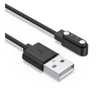 Mugust Cargador para YAMAY SW022/Ticwatch GTX/Xiaomi Youpin Haylou Solar LS05/LS05S/ IMILAB KW66/RT2(LS10)/RS4(LS12)/keep B3,Cable de Carga USB Repuesto para Reloj Inteligente Accesorios(100cm)