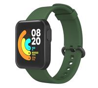 Mugust Correa para Xiaomi Mi Watch Lite/Redmi Watch Lite Mujer Hombre,Silicona Coloridos Recambio Suave Pulseras de Repuesto para Redmi Watch/Xiaomi Mi Watch Lite(Verde)