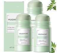 Mugwort - Mascarilla para eliminar el acné y reducir los puntos negros, 3 unidades