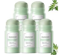Mugwort - Mascarilla para eliminar el acné y reducir los puntos negros. Máscaras para eliminar el acné, limpieza profunda de poros, controla el aceite y el equilibrio del agua de aceite de la piel (5