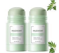 Mugwort - Mascarilla para eliminar el acné y reducir los puntos negros. Máscaras para eliminar el acné, limpieza profunda de poros, controla el aceite y el equilibrio del agua de aceite de la piel (2