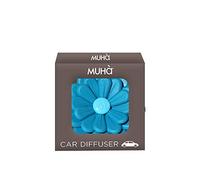 MUHA' Ambientador para coche con forma de flor, aroma de brisa marina CARF06