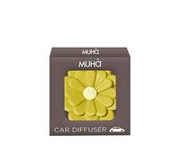MUHA' Ambientador para coche con forma de flor, aroma de limón Fruitz CARF11
