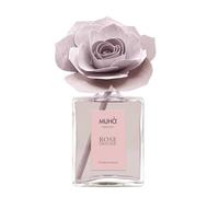 MUHA' | Difusor de fragancia para ambientes Rosa Diffuser, Fragancia Ambra Antica, Difusor de Ambiente con Rosa de Madera de Abedul, Formato de 200 ml