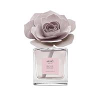 MUHA' | Difusor de fragancia para ambientes Rosa Diffuser, Fragancia Ambra Antica, Difusor de Ambiente con Rosa de Madera de Abedul, Formato de 100 ml