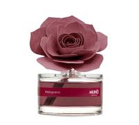 MUHA' | Difusor de Fragancia para ambientes Rosa Diffuser, Fragancia MELOGRANO, Difusor de Ambiente con Rosa de Madera de Abedul, Formato de 50 ml
