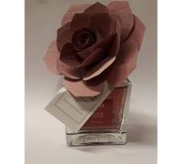 MUHA' | Difusor de Fragancia para ambientes Rosa Diffuser, Fragancia MELOGRANO, Difusor de Ambiente con Rosa de Madera de Abedul, Formato de 100 ml