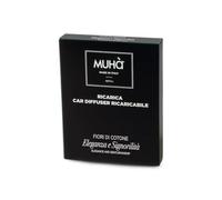 MUHA' Recarga para coche con flores de algodón, elegancia y señoridad RCR 010