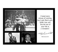 Muhammad Ali 2 - A4 - starstruck - - Famous Quotes - Cotizaciones - Gimnasio - cartel impresión, deportes, boxeo