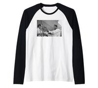 Muhammad Ali Campeón Mundial de Boxeo Entrenamiento Henry Cooper Camiseta Manga Raglan