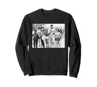 Muhammad Ali Champion Boxer corre con estudiantes universitarios Sudadera