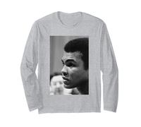 Muhammad Ali en el Caesars Palace para Joe Bugner Boxing Match Manga Larga