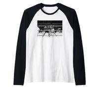 Muhammad Ali Leon Spinks II Batalla de boxeo de Nueva Orleans Camiseta Manga Raglan