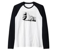 Muhammad Ali Wrapped Fist Promo Rumble En El Boxeo De La Selva Camiseta Manga Raglan