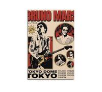 MUHDENG Póster artístico de Bruno Mars para decoración de habitación, para dormitorio, sala de estar, paredes, póster estético de 40 x 60 cm, estilo sin marco