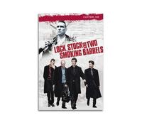 MUHDENG Póster artístico de Lock, Stock And Two Smoking Barrels, decoración de habitación, póster artístico para dormitorio, sala de estar, paredes, póster estético de 40 x 60 cm, estilo sin marco