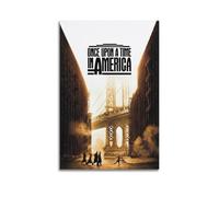 MUHDENG Póster artístico de Once Upon A Time in America para decoración de habitación, para dormitorio, sala de estar, paredes, póster estético de 60 x 90 cm, estilo sin marco