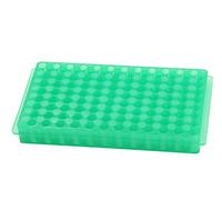 MUHWA Soporte para Tubos de Centrífuga, 96 Posiciones, Plástico de Laboratorio, para Tubos de 10/15/50 ml, de Laboratorio