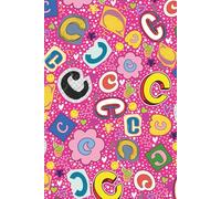 MuiMui A5 Initial C Notebook Hardback Journal with Inspirational Quotes. Lined, Dotted, Graph & Plain Paper Combination - Cactus Design: Motivational Diary for University