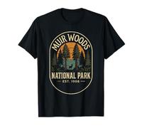 Muir Woods 1908 Camisa Vintage Redwood Shirt National Park Camiseta