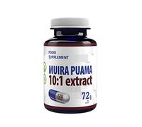 Muira Puama Extracto (Ptychopetalum olacoides) 5000mg Equivalente (500mg de extracto 10:1) 120 cápsulas veganas, Probado en Laboratorio, suplemento de alta resistencia, sin gluten sin OGM