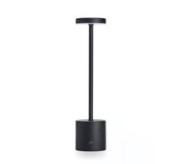 Muitomas, Lámpara de mesa UpDown, inalámbrica y recargable con puerto USB-C, diferentes tonos de luz, autonomía de 15 horas, color negro