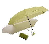 Muitomas Mini Paraguas con Funda, Paraguas Plegable, Pequeño Resistente al Viento y a la Lluvia, Color Verde Salvia