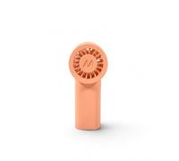 Muitomas Mini Ventilador Portátil USB, Ventilador Recargable con Batería 3 Velocidades, Ventilador de Mano Compacto y de Bolsillo, Ventilador Portátil para Viaje, Oficina y Casa, Peach Fuzz