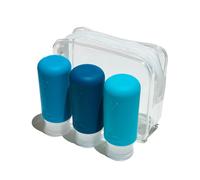 MUITOMAS SET 3PCS TRAVEL BOTTLES BL