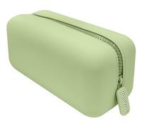Muitomas silpencasexlgn caja de lápices estuche suave silicona verde