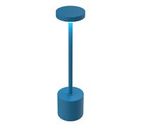 Muitomas upndownlampbl lámpara de mesa led azul ártico