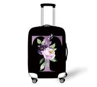 Muiuou Elástico Cubierta de Equipaje Funda de Maleta Cabe 18-32 Pulgadas, Equipaje de Viaje Protectora con Cremallera, Resistente al Agua Case Funda Protectora (S(18-20Pulgadas),Estilo 20)