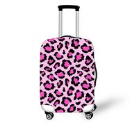 Muiuou Fundas Maletas de Viaje, 3D Estampado de Leopardo Impresión Elástica Funda Protectora, Lavables a Prueba de Arañazos y Polvo Adecuada Funda para Maletas (XL(30-32Pulgadas),Estilo 1)