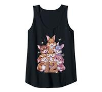 Mujer 12º Cumpleaños Conejo Niña Regalo 12 Años Camiseta sin Mangas