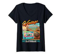 Mujer 17º cumpleaños, Vintage, 2009, Retro, 17 años, Siendo Impresionante Camiseta Cuello V