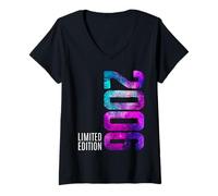 Mujer 19 años Chica Chico 2006 cumpleaños 19 Edition Limitada 2006 Camiseta Cuello V