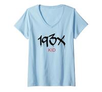 Mujer 193 Veces Kid (1930 1931 1932 1933 1934 1935 1936 1937 1938 1939) Camiseta Cuello V