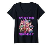 Mujer 2 años de Edad cumpleaños K Pop niños Segundo cumpleaños niñas K-Pop Camiseta Cuello V