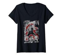 Mujer 2000 AD Juez Dredd El Mejor cómic Retro de la Galaxia Camiseta Cuello V